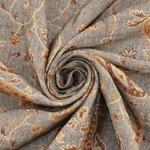 vimate Pashmina Shawls for Evening Dresses-Winter Warm Silky Pashmina Wrap Scarf for Women Wedding Travel Scarf(UK-Style 5-Beige Camel) — view 2