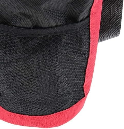Chencunquangod 2L Waterproof Insulated Cooler Bag, Oxford Cloth Water Bottle Bag, Insulated Inner Keep Cool Carry Bag with Strap (Red) — view 3