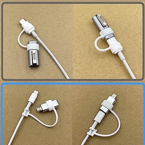 GMBYLBY Cable Adapter Keeper Holder Fit For USB Tablet Touch Pen Protective Sleeve Cover Keychain Car Travel — view 4