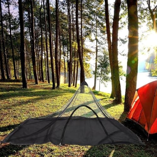Triangle Net Tent Single Portable Camping Mosquito Net — view 6