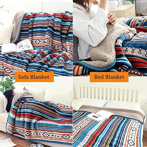 Hggzeg Throw Blanket, Fluffy Soft Couch Blanket Warm Bed Blanket 150x200cm — view 6