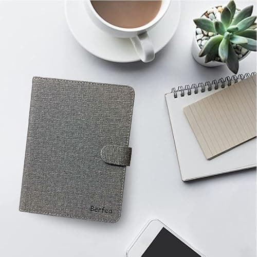Berfea Universal Case Cover for 6 inch eReader for TAGUS Gaia Eco, Tolino Shine, Energy, Tesla, Readmoo Mooink, Sony PRS, Woxter, Digma, Onyx BOOX, PocketBook, Kobo Clara/Nia/Touch, Gray — view 2