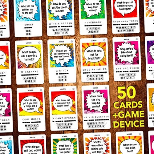 100 PICS Jokes Travel Game - Family Brain Teasers, Pocket Puzzles For Kids And Adults — view 5