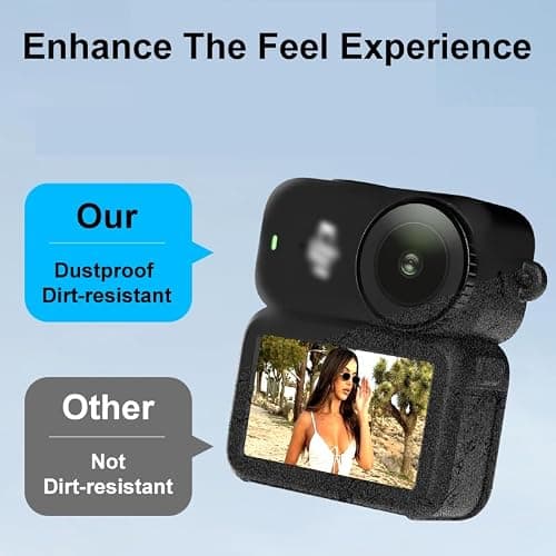 Silicone Case with Lens Cap & Wrist Strap Kit Compatible for DJI Osmo Nano — view 3