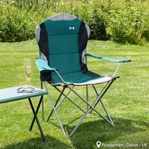 Trail Kestrel High Back Camping Chair, Teal — view 2