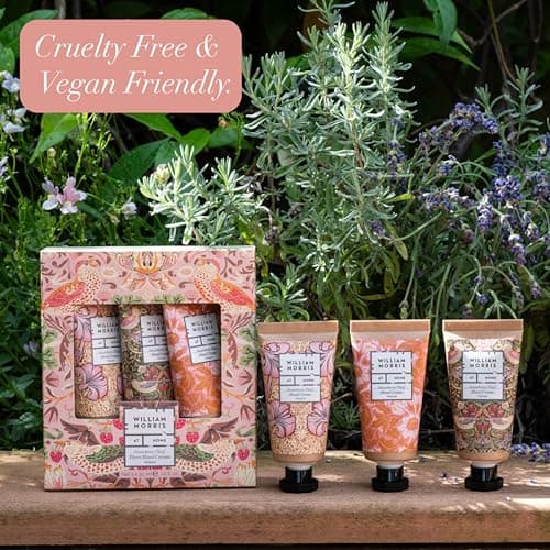 William Morris At Home Hand Cream Trio Gift Set 3x 30ml — view 2