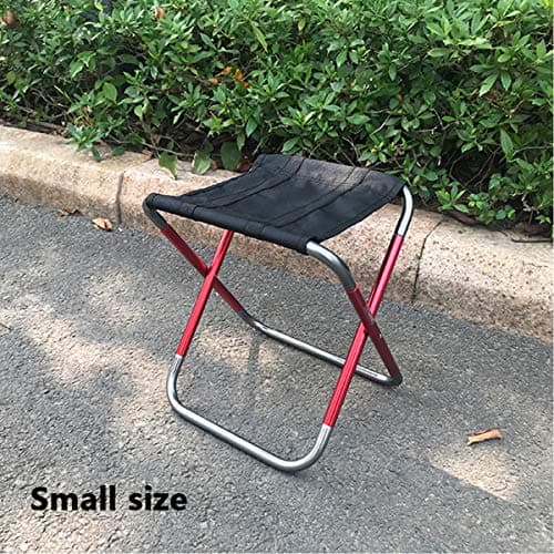 C hello cloud Camping Folding Stool, Mini Outdoor Collapsible Slacker Chairs Seat Portable Lightweight Folding Stool for Fishing Camp Traveling Hiking Beach Garden BBQ with Carry Bag in 3size (Small) — view 2
