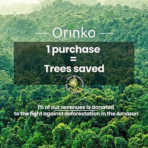 ORINKO® Charcoal Water Filter Sticks x5 – Natural Takesumi Activated Carbon for Water Purification – Sustainable Binchotan Bamboo Filter Kit for Pitchers & Tap Water — view 6