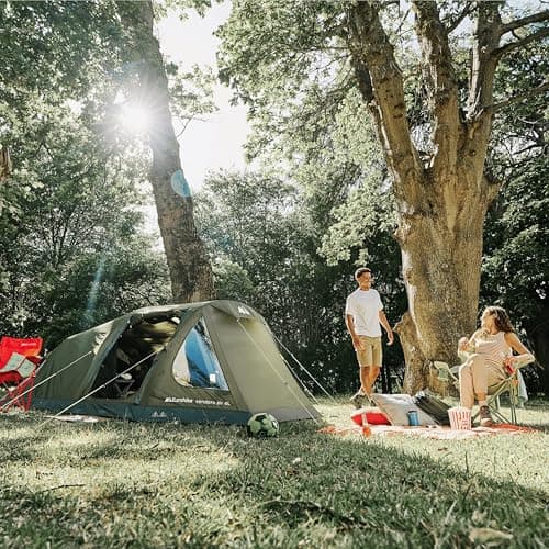 Eurohike Sendero AIR 4L Inflatable 4 Man Tent with Spacious Living Area, Easy to Pitch in 5 Minutes, 4 Person, Lightweight Tunnel Design, Ideal for Family Camping Trips & Festivals, 3000mm HH — view 2