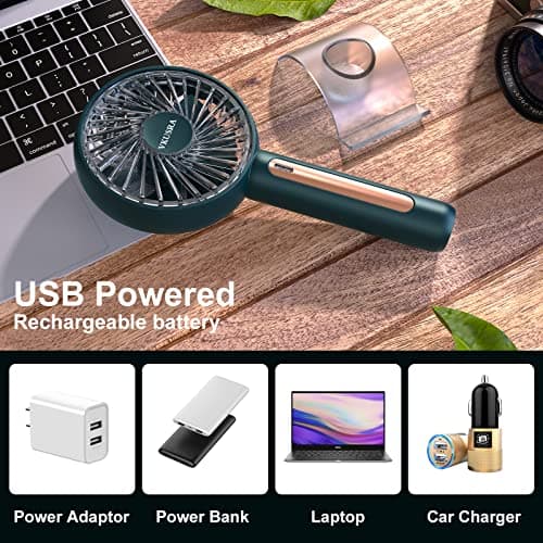 VKUSRA Powerful Handheld Fan for Travel Office Home Outdoor — view 5
