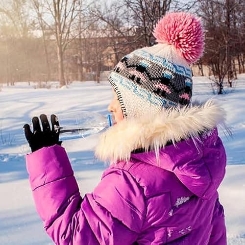 Active Star Kids Magic Gloves 6/12 Pairs, Boys & Girls Winter Soft Warm Full Finger Cozy Stretch Knit Cold Weather Gloves For School, Cycling, Outdoor Play & Travel Age 4–10 (Pack Of 12 - Black) — view 6