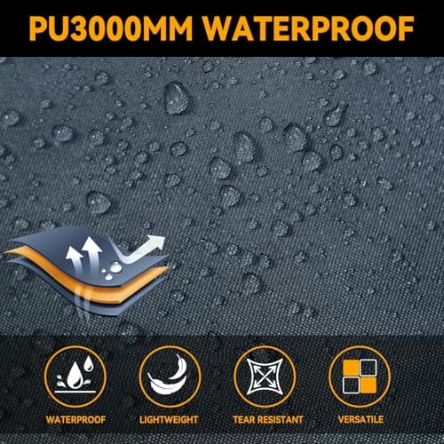 Waterproof TentFootprint Groundsheet,Ultralight Heavy-Duty Tarp for Camping — view 4