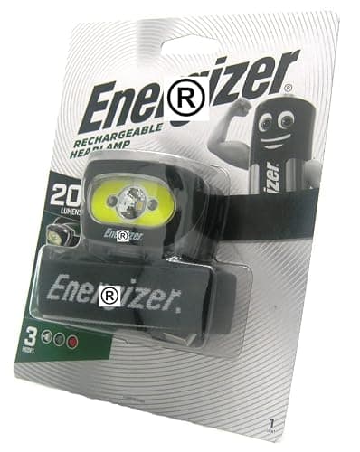 Professional-Elec Pro Energizer LED Head Torch Light | USB Rechargeable | True 200 Lumens, 3 Light Modes & Adjustable Headband | Ideal for Breakdowns, DIY, Camping, Sports etc — view 2