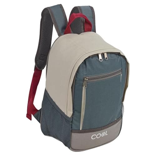URBNLIVING 10L Insulated Cooler Backpack, Ice Bag with Shoulder Straps & Pockets for Camping, Hiking, Picnic, Beach - Keeps Food & Drinks Cold, Durable & Portable for Outdoor Adventures