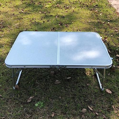 Gainwin Camping Table, Folding Aluminium Table, Small Lightweight Foldable Table for Outdoor, Indoor, Picnic, Cooking, Beach, Fishing, Garden, BBQ — view 3