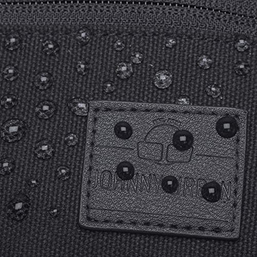 JOHNNY URBAN Fanny Pack Bum Bag Women & Men Black - Toni - Hip Bag Made of Cotton Canvas for Festivals, Sports & Travel - Water-Repellent — view 6