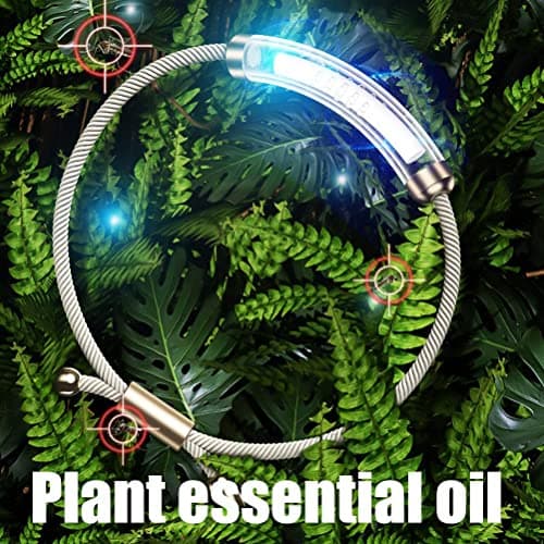 Mosquito Repellent Bracelet, Adjustable Natural Essential Oil Mosquito Repellent Bracelet with 6 Refill Sticks for Kids & Adults — view 4