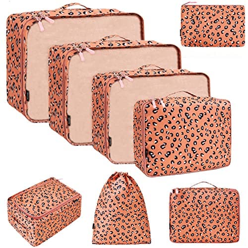 BAGAIL Packing Cubes for Suitcase 8 Set, Lightweight Luggage Packing Organizers Packing Cubes for Travel Accessories