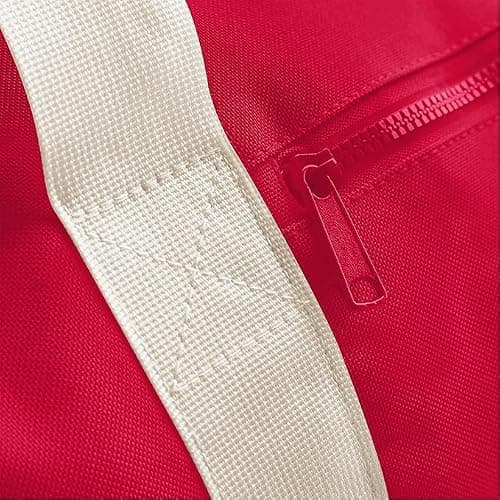Personalised Martial Arts Overnight Bag Gym Holdall Sports Bag – Ideal Karate, Judo & Taekwondo, Large Travel Bag – Compact Size 20x20x40cm Dynamic Gift 12L Barrel Bag for Training – Red — view 5