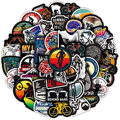 Sanmatic 100PCS Mountain Bike Stickers for Boys for Computer Cups Bike Motorcycle Helmet Travel Case Sticker — view 2