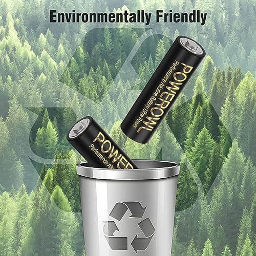 POWEROWL 40-Pack AA Batteries, Double A Alkaline Battery Pack, 1.5V, 10-Year Shelf Life, LR6 — view 6