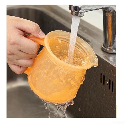 Portable Silicone Coffee Pot for Travel Camping(Yellow) — view 3