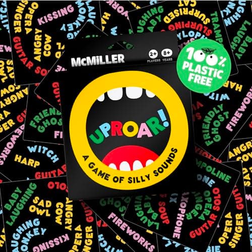 UPROAR! Family Sound-Matching Card Game – Hilarious Fast Game for Kids 7+, Parents & Teens | Easy to Learn, 2–6 Players, 10–20 Min | Travel-Size | Great for Family Game Night & Stocking Fillers — view 6