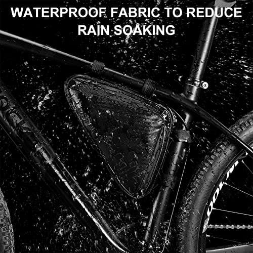 Bicycle Triangle Frame Bag - Waterproof, Ideal for Lock Tools & Rain Jacket — view 5