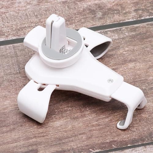 Hemobllo Car Phone Holder Universal Automobile Outlet Phone Holder with Air Vent Bracket and Windshield Sucker Auto Lock Clamp Mobile Stand for Hands-Free Driving Gps Navigation — view 6