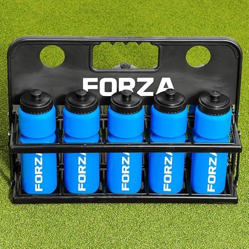 FORZA 10 Water Bottles & Carrier [750ml] - BPA Free Plastic - Variety Of Colours (Blue) — view 2