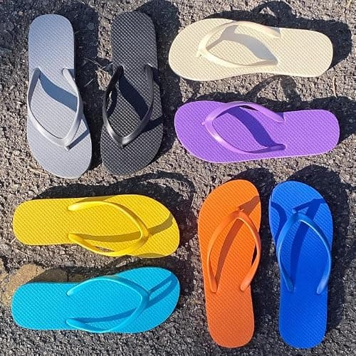 JoWebb Quick-Dry Unisex Flip Flops for Adults - Beach Pool Shoes with Non-Slip Sole | Lightweight Summer Sandals for Women Men Outdoor Swimming — view 5