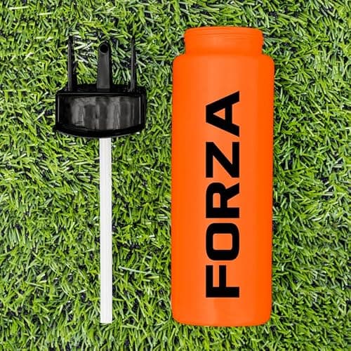 FORZA 1L Team Hygiene Water Bottles | BPA Free Sports Water Bottles with Contactless Nozzle - Ideal for Sports Teams (Orange, Pack of 1) — view 2
