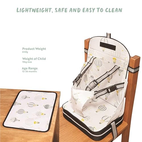 Polar Gear Portable Booster Seat Dining Chair - Baby Chair for Toddlers 1–3 — view 5