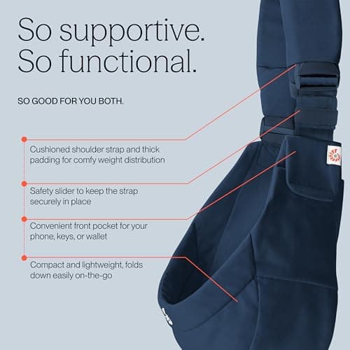 Ergobaby Upsie Sling Baby Hip Carrier for Babies and Toddlers 6-48 Months — view 4