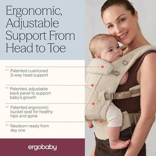 Ergobaby Adapt Baby Carrier for Newborns to Toddlers 0-48 Months — view 2