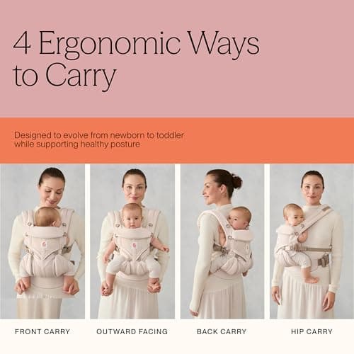 Ergobaby Omni Classic Baby Carrier for Newborns to Toddlers 0-48 Months — view 5