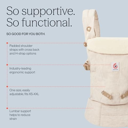 Ergobaby Adapt Baby Carrier for Newborns to Toddlers 0-48 Months — view 3
