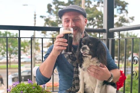 Dublin Coastal Hike, Pints & Puppies Adventure