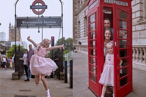 London Westminster with Big Ben Private Photo Shoot 30 min