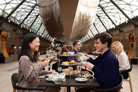 Afternoon Tea and Visit to Cutty Sark Ship in London