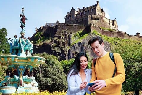 Edinburgh New Town Self Guided Treasure Hunt & Exploration Game