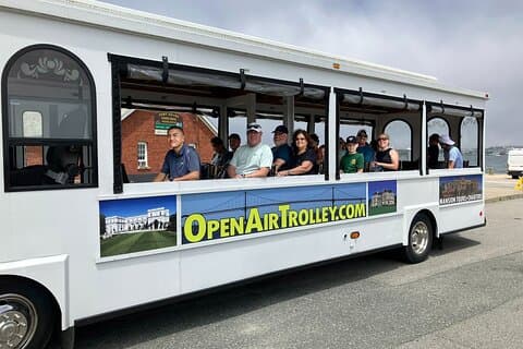 Newport Open Air Trolley Tour (Ages 8+ only)