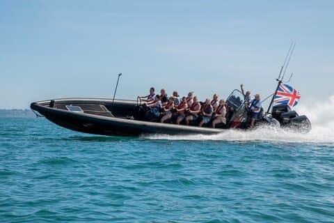 30 Minute Raptor RIB Ride Activity in Torquay