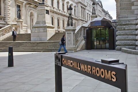Churchill War Rooms "Behind The Glass" Private Car Tour