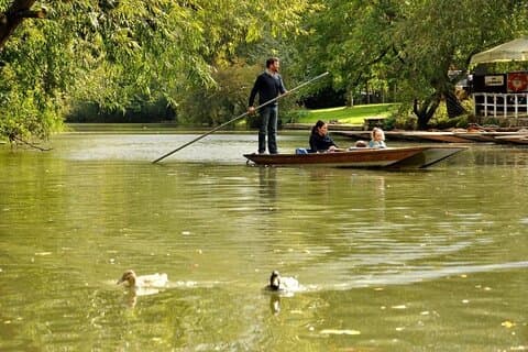 Oxford : Punting - Oxbridge Tours