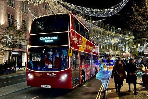 City Sightseeing London Christmas Lights Bus Tour