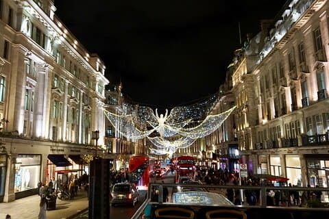 Christmas Lights Open-Top Bus Tour