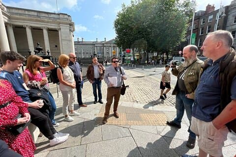 Book of Kells. Dublin Castle exterior. 5* History & Heritage Tour