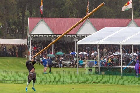 Highland Games Experience from Edinburgh