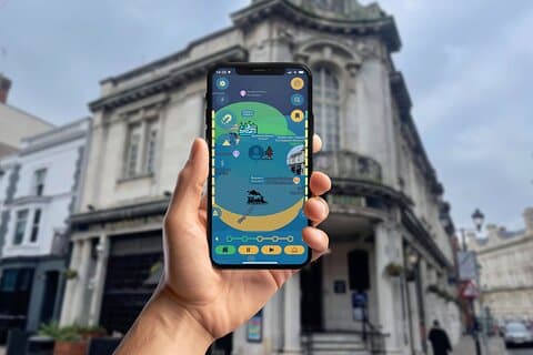 Rule Portsmouth GPS App Walking Tour Mobile Game